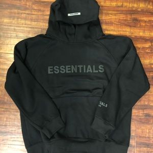 Fear of God Essentials Black 2020 Hoodie